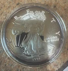 1994 Liberty American Eagle Design One-Half Pound 8OZT .999 Fine Silver Round