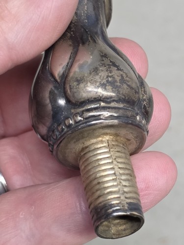 🔥 Antique German Kraft Alpacca Silver (Plated?) Pourer Error In Stamping - Picture 11 of 20