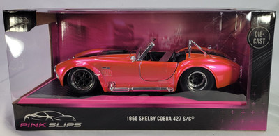 Jada Pink Slips 1965 Shelby Cobra 427 S/C Pink Edition