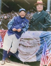 GW540 Miller Huggins - Jacob Ruppert Yankees 8x10 11x14 16x20 Colorized Photo