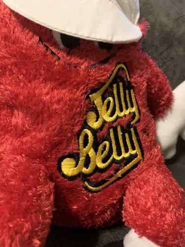 12" JELLY BELLY RED BEANBAG GOURMET JELLY BEAN 2001 PROMO STUFFED ANIMAL PLUSH - Bild 3 von 4