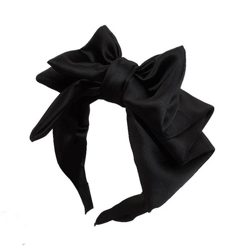 Banda para el cabello de mujer moño diadema ancha nudo cabeza de Alicia banda para el cabello H7K2 R8H9 # DBF - Imagen 2 de 16