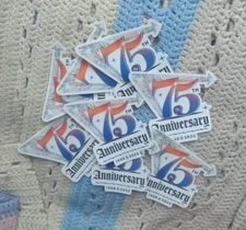 (8) In-N-Out Burger~ 75th Anniversary Decal Bumper Stickers 1948-2023