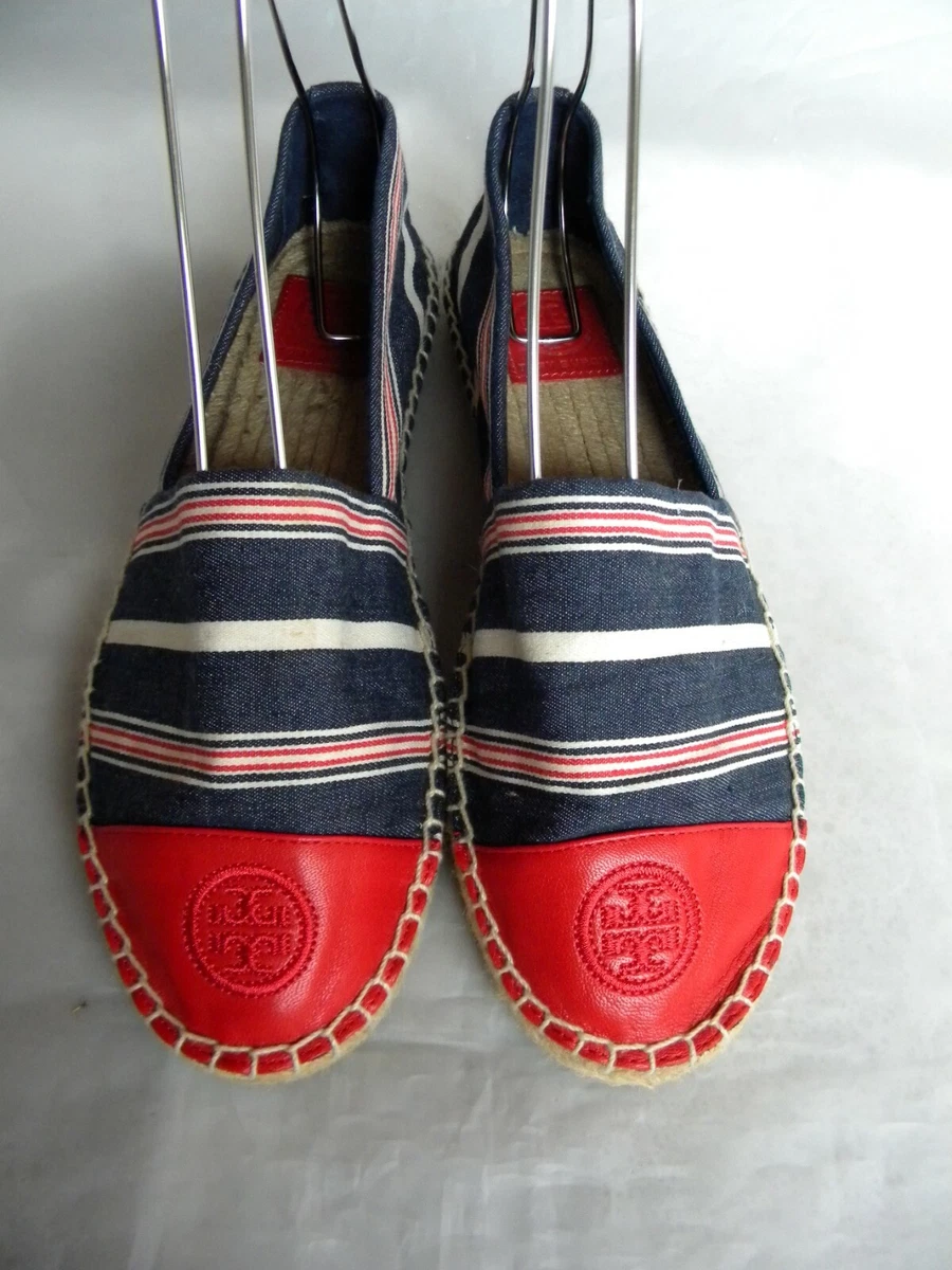Tory burch cap store toe espadrille