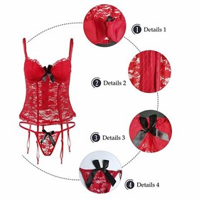 Women's Sexy Lingerie Lace Dress Underwear Babydoll Sleepwear Nightwear G-string