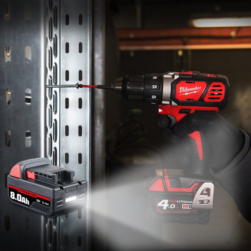 2Pack For Milwaukee M18 Lithium XC 8.0AH Extended Capacity Battery 48-11-1860 US - Picture 3 of 10
