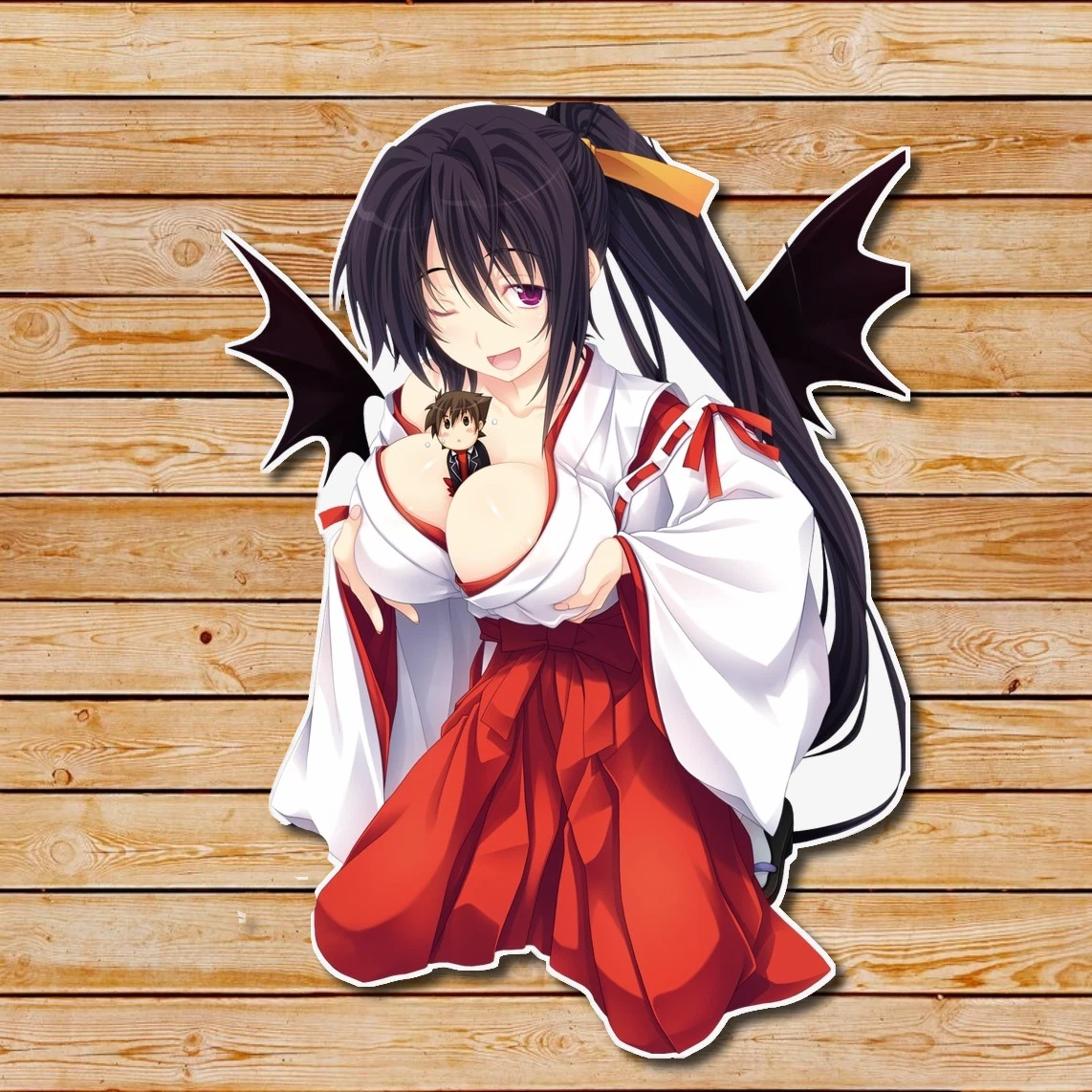 akeno dxd anime decal sticker cute busty boobs | eBay