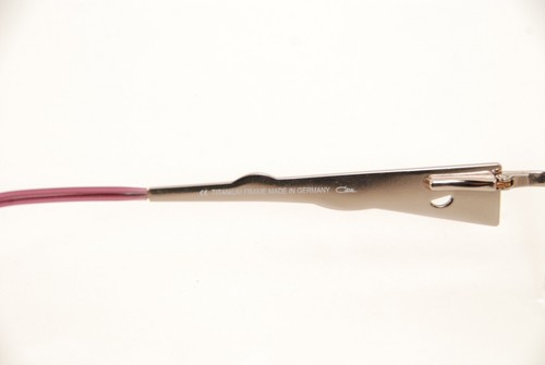 Nuevas Gafas Cazal Auténticas Mod.1042 Col.003 Plateadas/Púrpura 54mm Anteojos RX - Imagen 3 de 7