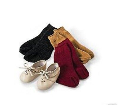 BRAND NEW AMERICAN GIRL JOSEFINA/'S SHOES /& SOCKS FOR DOLL NIB RETIRED