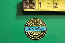 Dr. Zog's SEX WAX Surfboard Wax Original Neon 80's Vintage Surfing STICKER