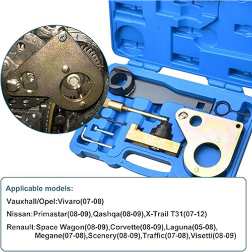 Kit de herramientas de bloqueo de tiempo para Renault Nissan GM 2.0 CDTI/DCI Vauxhall Opel M9R 2.3 - Imagen 7 de 15