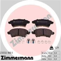 Zimmermann Scheibenbremsbelag 23332.180.1