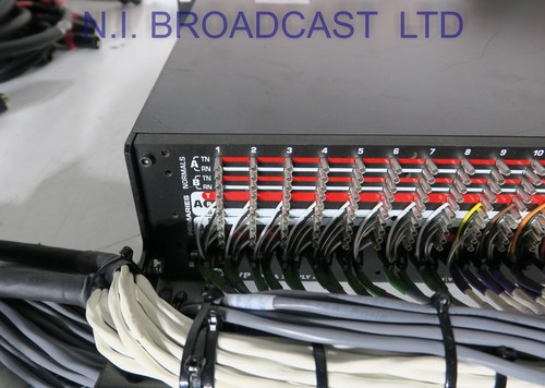 AVP audio jackfiled with breakout cables sold as shown, used was AES audio with - Picture 7 of 12