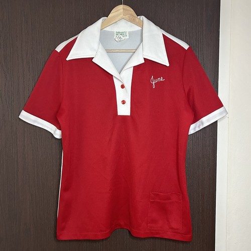 Camisa de boliche vintage de California de los años 50 Rockabilly violetas de febrero para mujer grande - Imagen 2 de 8