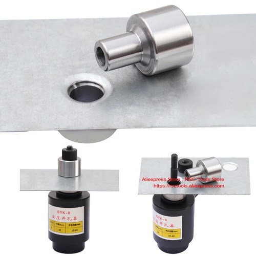 3 Stck. Grübchen Matrizen 1/2 Zoll 3/4 Zoll 1 Zoll Schraubstock Hydraulische Presse Locher Werkzeug Zubehör - Bild 8 von 24