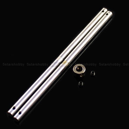 2Pcs 118mm Steel Main Shafts for Align Trex 450 PRO FBL RC Helicopter - Picture 2 of 2