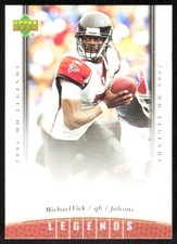 2006 8194D Upper Deck Deck Legends Michael Vick Atlanta Falcons #90