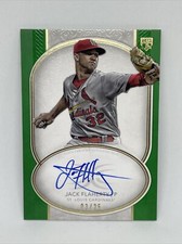 🔥 JACK FLAHERTY 🔥 2018 Topps Definitive Green AUTO Autograph 🔥 3/25 RC SSP