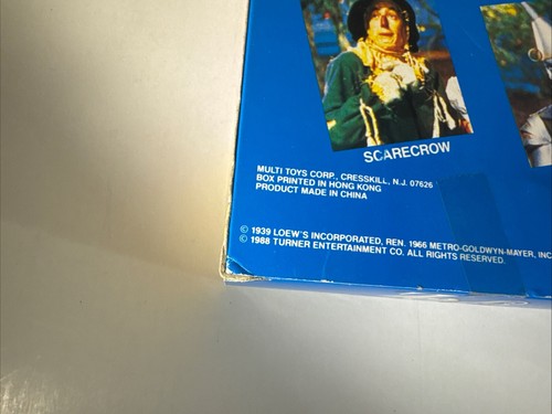 Scarecrow 1988 Wizard of Oz Vintage Doll 50th Anniversary Mint 12” Figure New - Picture 15 of 17