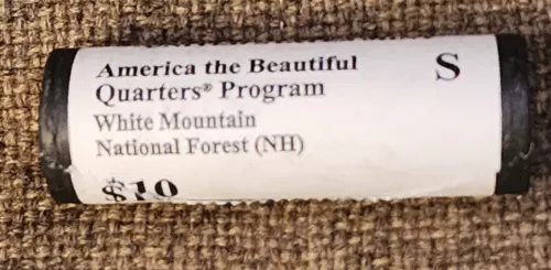 2013-S White Mountain (NH) ATB Quarters NP, US Mint 40-Coin Roll QTY DISCOUNT!