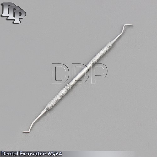 Cucchiaio Chirurgico Escavatore 63-64 Dentisti Ristrutturante Cario Decadimento Rimuovi Cavità - Foto 1 di 3