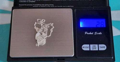 Authentische Tiffany & Co Mini Doppel Herz Anhänger Halskette an einer 16" Kette UVP 275 £ - Bild 8 von 8