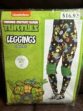 Teenage Mutant Ninja Turtles Child Legging Pants M/L (up to sz 14) TMNT