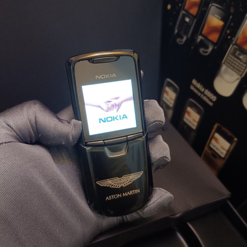 Nokia 8800 Classic Black ASTON MARTIN Edition Unlocked 2G GSM Mobile Phone RARE - Afbeelding 20 van 21