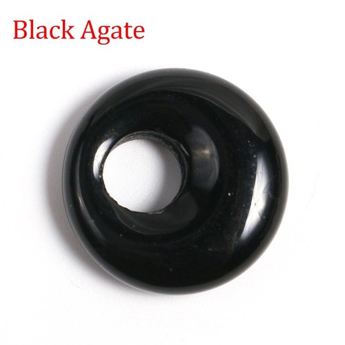 10 PIEZAS Colgantes Dijes Donut Redondos Piedra Natural 18mm Hágalo Usted Mismo Fabricación de Joyas - Imagen 25 de 82
