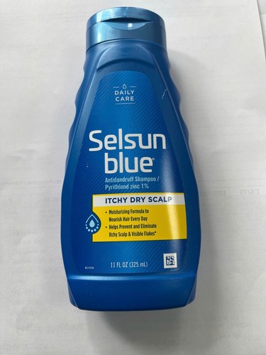 Selsun Blue Itchy Dry Scalp Anti-Dandruff Shampoo, 11 Fl. Oz., Extra-Hydrating F