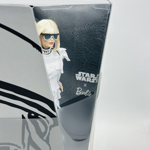 Star Wars Stormtrooper x Barbie Doll Limited Edition New 12" with Doll Stand - Picture 3 of 8
