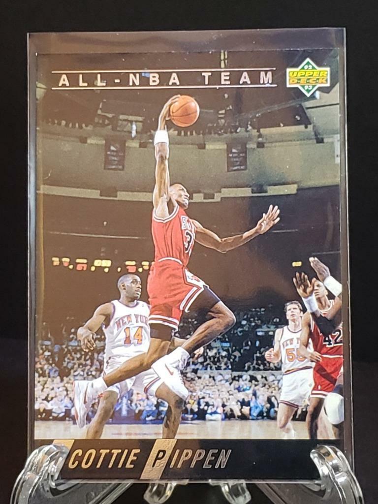 1992-93 Upper Deck All-NBA Team #AN9 Scottie Pippen Silver