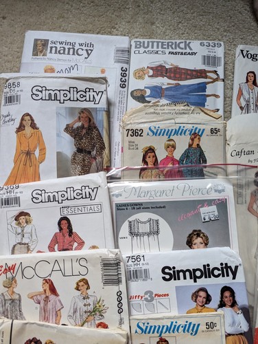 Butterick Simplicity Mccalls Vogue Etc  Clothes Patterns  Lot 20 Vintage 60's-90 - Picture 13 of 14