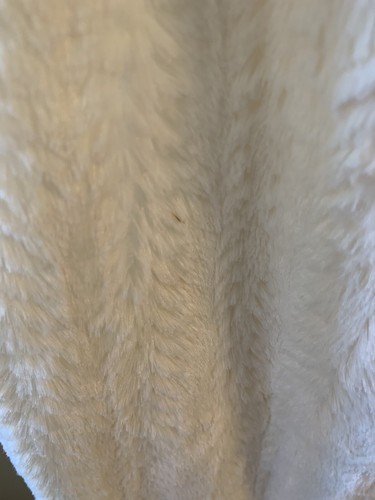 KnitWorks SOFT Classy Fashionable White Girls Fur Style Vest Sz Girls L - Picture 5 of 6