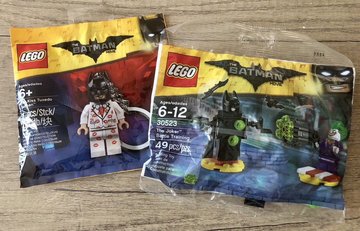 The LEGO Batman Movie The Joker Battle 30523 Kiss Kiss Tuxedo Batman 5004928 eBay