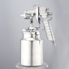 Pneumatic Spray Gun Latex Paint Spray Gun Paint Cars Air Sprayer 2mm Nozzle