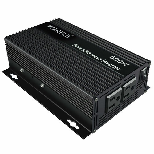 500W Pure Sine Wave Solar Inverter 36V DC to 120V AC RV/Camping/Home Converter - Picture 2 of 5