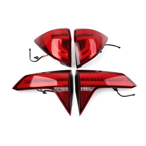LED Dynamic Turn Signal Taillight Assembly Red Lens For Honda HRV 2016-2022 - Picture 5 of 13