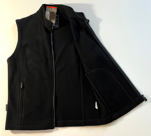 NWT Women's Icebreaker Outer New Zealand Merino Volvox Vest Full Zip Black Sz S - Picture 3 of 17