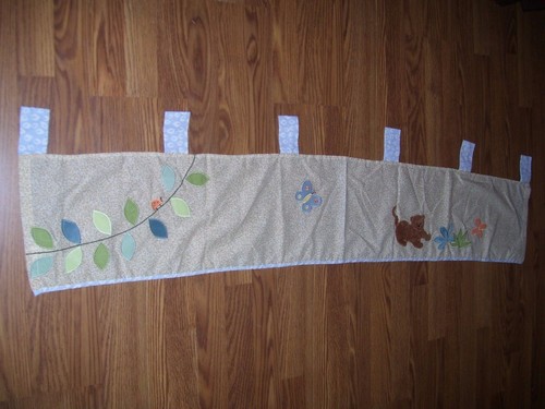 NURSERY CRIB Lambs & Ivy JUNGLE JAMBOREE Lion Safari Baby Skirt Valance Diaper - Picture 5 of 5