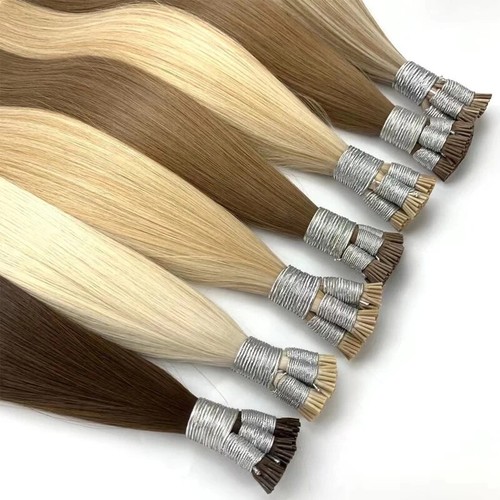 Raw Virgin Keratin Itip Hair Pre Bonded Extensions De Cabello 100humano Remy - Bild 16 von 29
