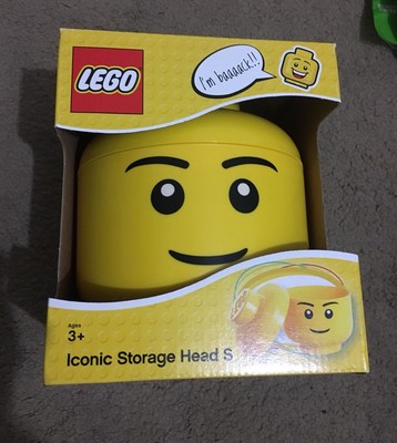 iconic storage head lego