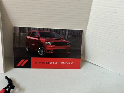 2020 DODGE DURANGO OWNERS MANUAL / USER GUIDE WITH STORAGE POUCH FREE SHIPPING - Bild 3 von 5