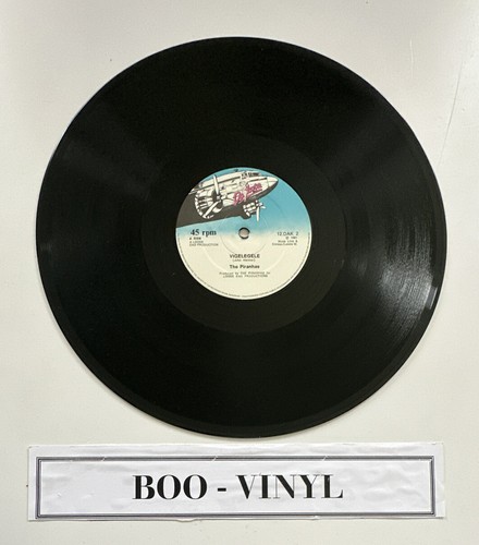 THE PIRANHAS - Vigelegele - 1981 UK 2-track 12" vinyl single EX / EX - Imagen 3 de 6