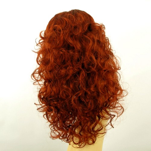 length wig for women curly intense coppery ref: GAETANE 350 PERUK - Imagen 5 de 8