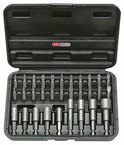 Analisi Set Inserti KS Tools 122.2100 - 31 Pz 1/4" per Professionisti
