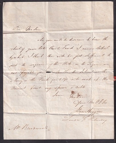 GB 1785-1838 LETTERS Signed POSTMARKS Covers Postal History ..PRICED SINGLY - Picture 44 of 83
