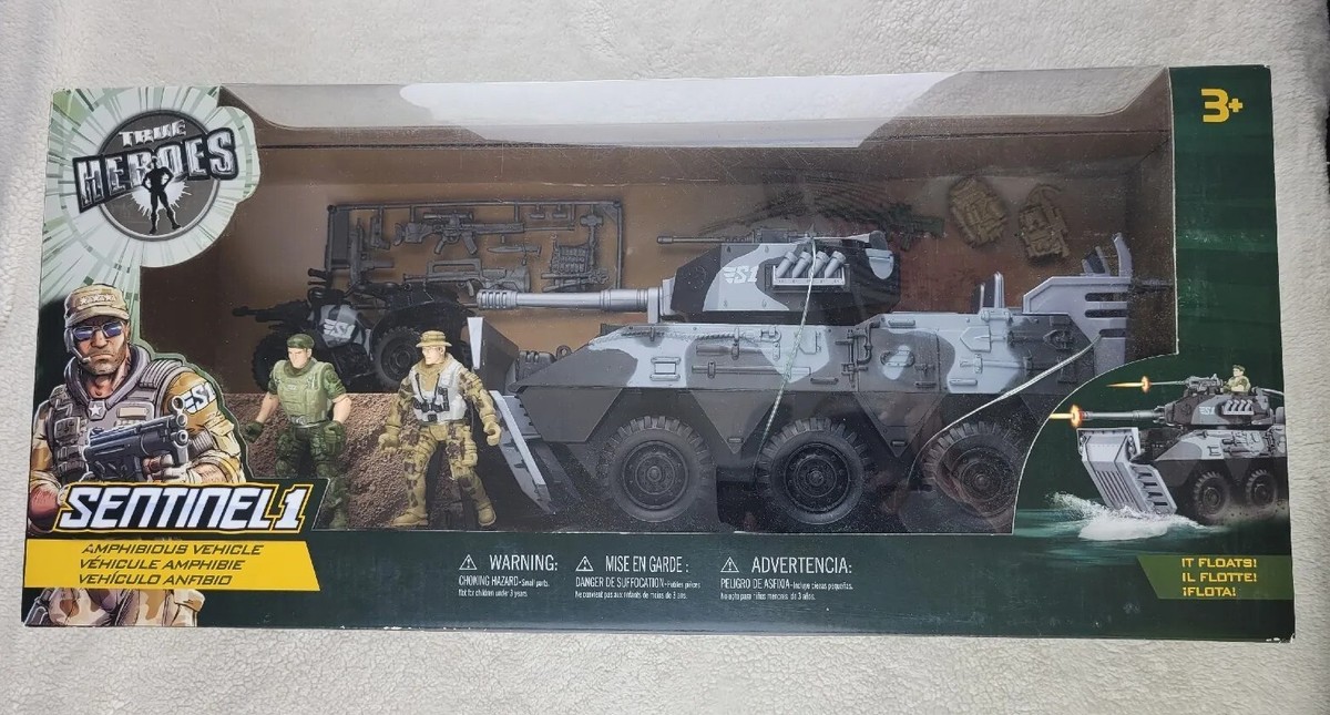 True Heroes Sentinel 1 Amphibious Vehicle New Toys'R'Us Exclusive