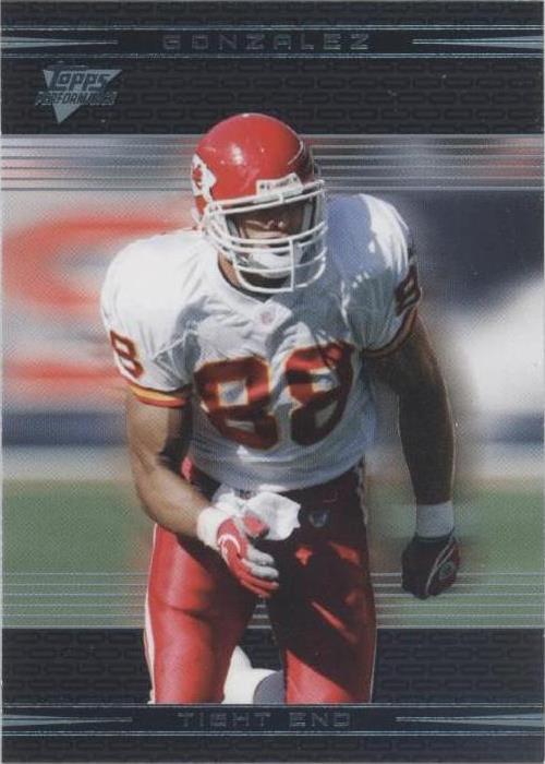 2007 Topps Performance Tony Gonzalez #95 - 1 of 2