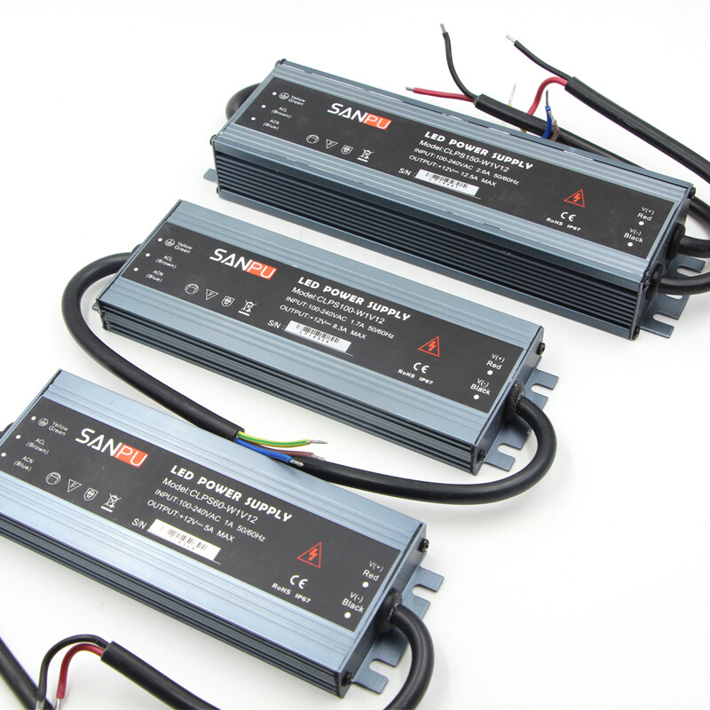 100w 300w LED Netzteil Trafo 12V 24V Wasserdicht Treiber Transformator Adapter 100w 300w LED Netzteil Trafo 12V 24V Wasserdicht Treiber Transformator Adapter